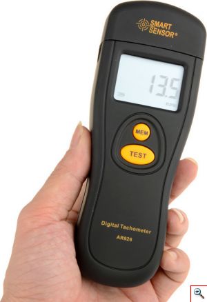 Ψηφιακό Ταχόμετρο / Στροφόμετρο - Μετρητής RPM Smart Sensor