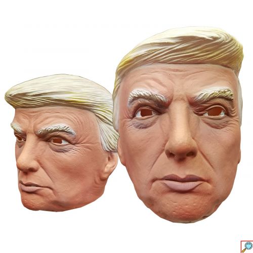 Μάσκα Latex Αμερικάνος Πρόεδρος Απόκριες και Halloween
