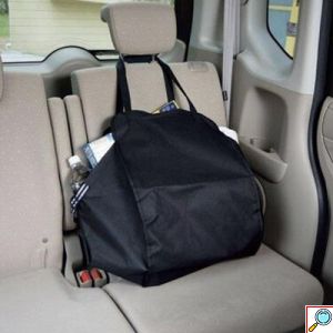 Carsun Τσάντα Οργάνωσης Αυτοκινήτου με Χερούλια Μεταφοράς 60x32cm - Μαύρη