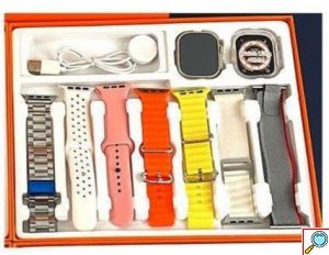 Ultra 9 Smartwatch 7 σε 1 με Bluetooth - Συνδεσιμότητα με Android & iOs