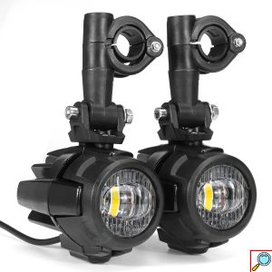 LED Universal Αδιάβροχοι Προβολείς Ομίχλης CAN BUS για Μοτοσυκλέτες BMW K1600 & 1200GS Adventure 2τμχ