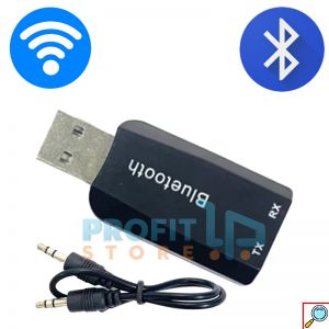 USB Αντάπτορας Bluetooth 5.0 με Καλώδιο AUX