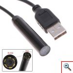 USB Ενδοσκοπική Αδιάβροχη Κάμερα Μικροσκόπιο 5m με Φωτισμό 6x LED