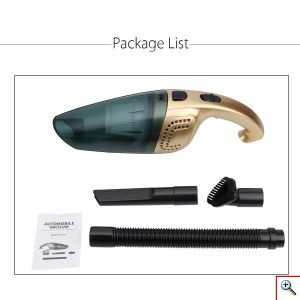 Ισχυρό Φορητό Σκουπάκι Αυτοκινήτου 120W High-Power Automobile Vacuum Cleaner Portable 12V για τον Αναπτήρα Αυτοκινήτου