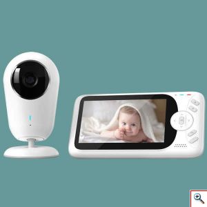Ασύρματο Baby Monitor με Κάμερα και Ήχο για Mωρά, Ενδοεπικοινωνία, Night Vision – VB608