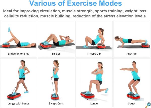 Vibro MDHL Πλατφόρμα Δόνησης Παθητικής Γυμναστικής για Όλο το Σώμα 