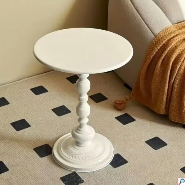 Στρογγυλό Βοηθητικό Τραπεζάκι 40x54cm - Κλασικός Και μοντέρνος Σχεδιασμός Για Το Σαλόνι
