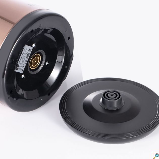 Ηλεκτρικός Βραστήρας 2L 1500W – Γυάλινος, Ταχύτητα & Design - Αυτόματη Απενεργοποίηση, Περιστρεφόμενη Βάση 360°, Bronze