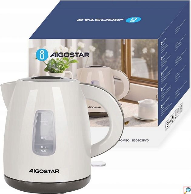 Ηλεκτρικός Βραστήρας 1.2L 2200W για Γρήγορο Βράσιμο - Ιδανικός για Κουζίνα & Γραφείο, Κομψός Σχεδιασμός, Αυτόματη Απενεργοποίηση