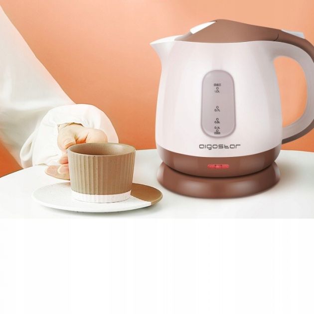 Ηλεκτρικός Βραστήρας – 1L, 1100W, Περιστρεφόμενη Βάση 360° για Compact Χώρους