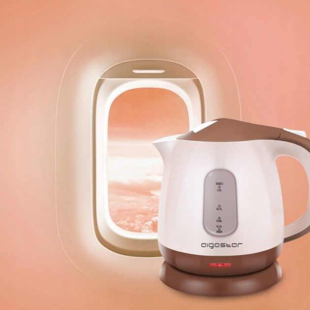 Ηλεκτρικός Βραστήρας – 1L, 1100W, Περιστρεφόμενη Βάση 360° για Compact Χώρους