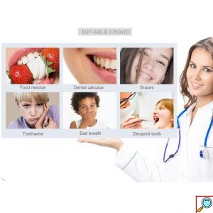 Waterpulse® Οδοντιατρικό Σύστημα Καθαρισμού Δοντιών με Δοχείο Νερού 1lt & 5 Εξαρτήματα Κεφαλές Water Flosser σε Διάφορα Χρώματα