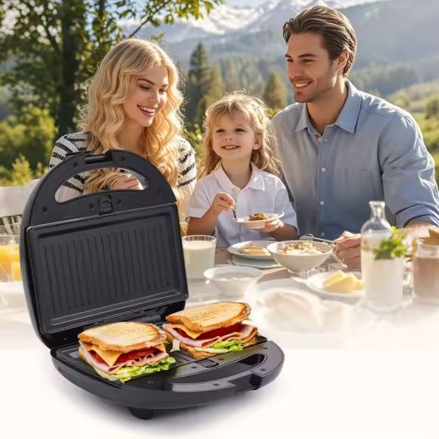 Winning Star 3 σε 1 Τοστιέρα 800W με Αντικολλητικές Πλάκες 