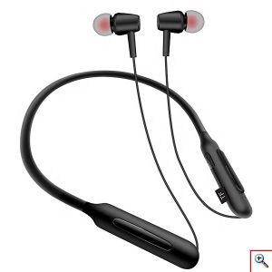 Ασύρματα Μαγνητικά Ακουστικά Bluetooth για Τρέξιμο & Άθληση V5.0 - Wireless με HD & 4D Ήχο Headset Handsfree Μαύρα