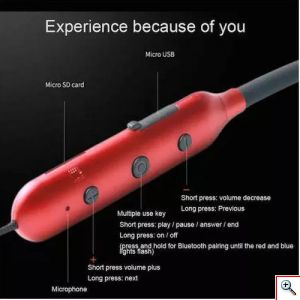 Ασύρματα Μαγνητικά Ακουστικά Bluetooth για Τρέξιμο & Άθληση V5.0 - Wireless με HD & 4D Ήχο Headset Handsfree Μαύρα