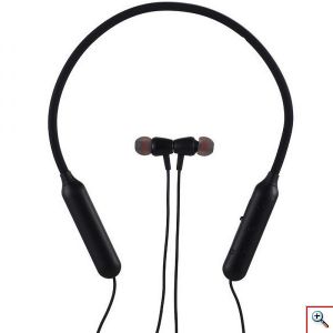 Ασύρματα Μαγνητικά Ακουστικά Bluetooth για Τρέξιμο & Άθληση V5.0 - Wireless με HD & 4D Ήχο Headset Handsfree Μαύρα