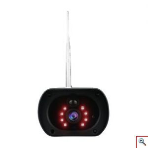 Ηλιακή Αδιάβροχη Ασύρματη IP WiFi Κάμερα Full HD 1080p P2P Εξωτερικού Χώρου με Νυχτερινή Λήψη, Ανιχνευτή Κίνησης, Ειδοποίηση στο Κινητό, Μικρόφωνο, Ηχείο, & Micro SD