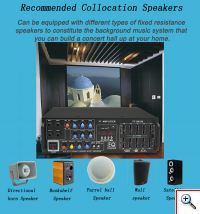 Δικάναλος Ενισχυτής 2Χ100Watts Stereo Bluetooth Radio Karaoke YT-G0326
