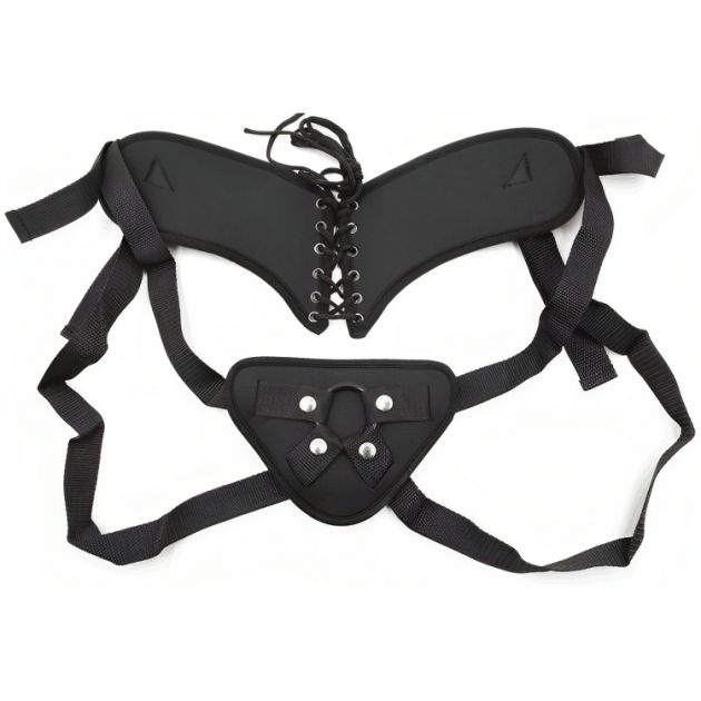 Υφασμάτινη Ζώνη Strap-On με Ρυθμιζόμενο Μέγεθος
