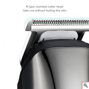 Kemei® Αδιάβροχη Επαναφορτιζόμενη Κουρευτική Μηχανή - Trimmer 11 σε 1 με Οθόνη LCD - Πλήρες Σετ Ανδρικής Περιποίησης